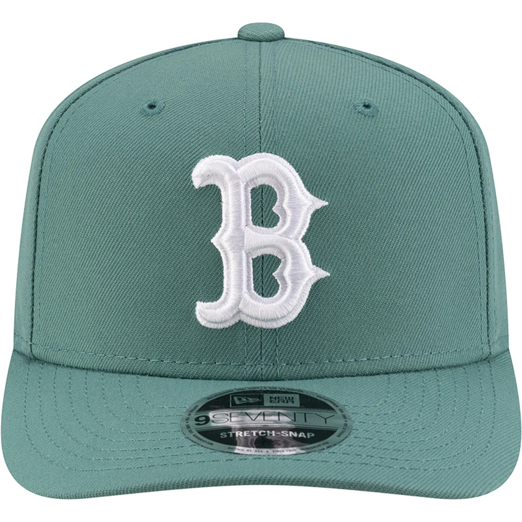 MLB Boston Red Sox New Era 2025 City Connect 9SEVENTY Snapback Hat - Green - Image 6