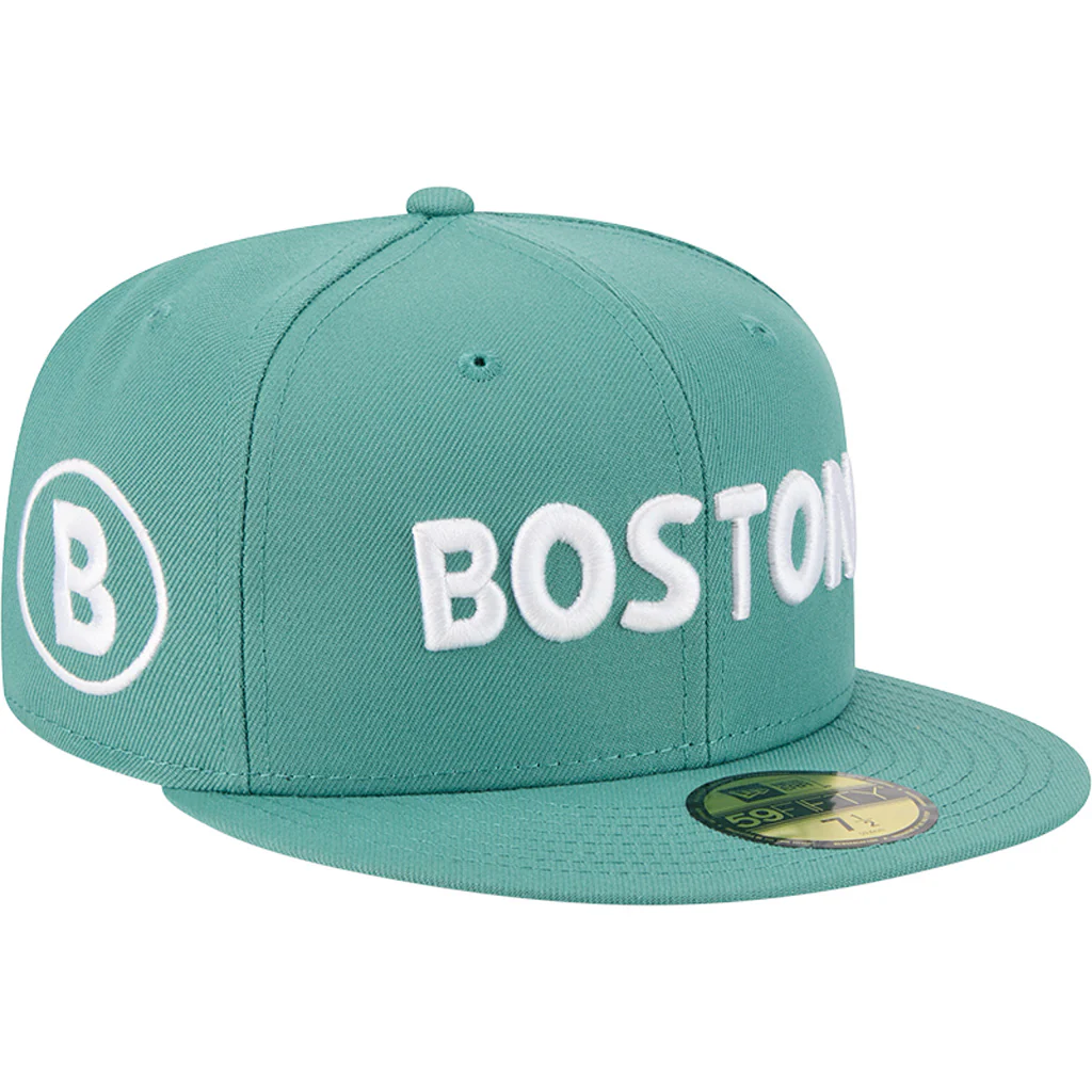 MLB Boston Red Sox New Era 2025 City Connect Fan Pack 59FIFTY Fitted Hat - Green - Image 2