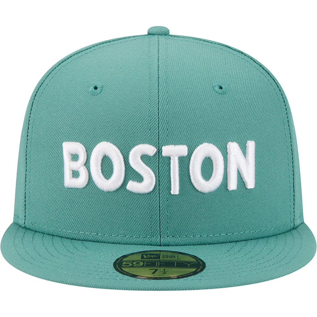 MLB Boston Red Sox New Era 2025 City Connect Fan Pack 59FIFTY Fitted Hat - Green - Image 3