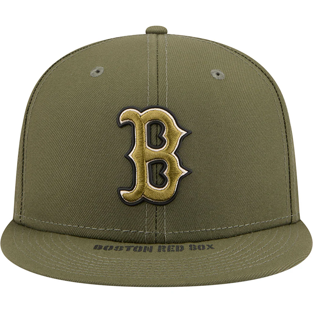 MLB Boston Red Sox New Era 2026 Armed Forces Day 59FIFTY Fitted Hat - Green - Image 3