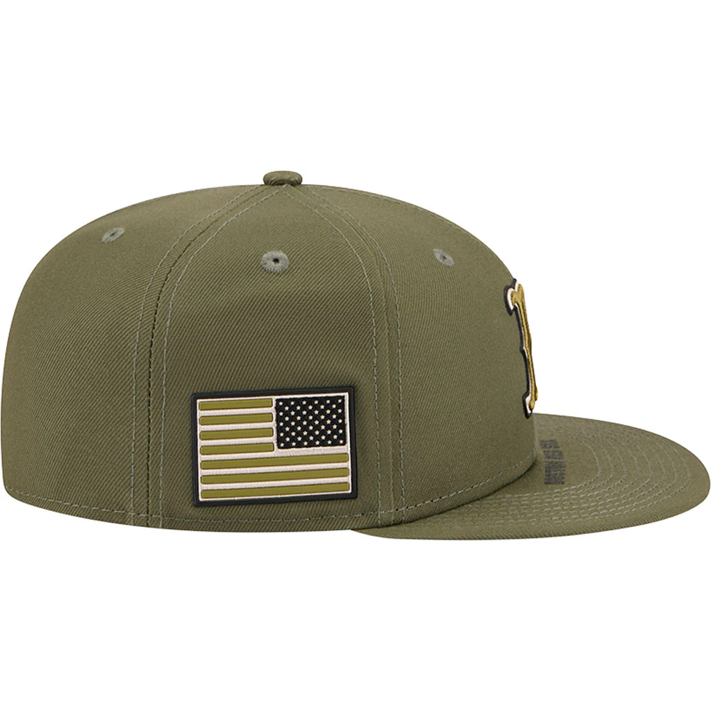 MLB Boston Red Sox New Era 2026 Armed Forces Day 59FIFTY Fitted Hat - Green - Image 5