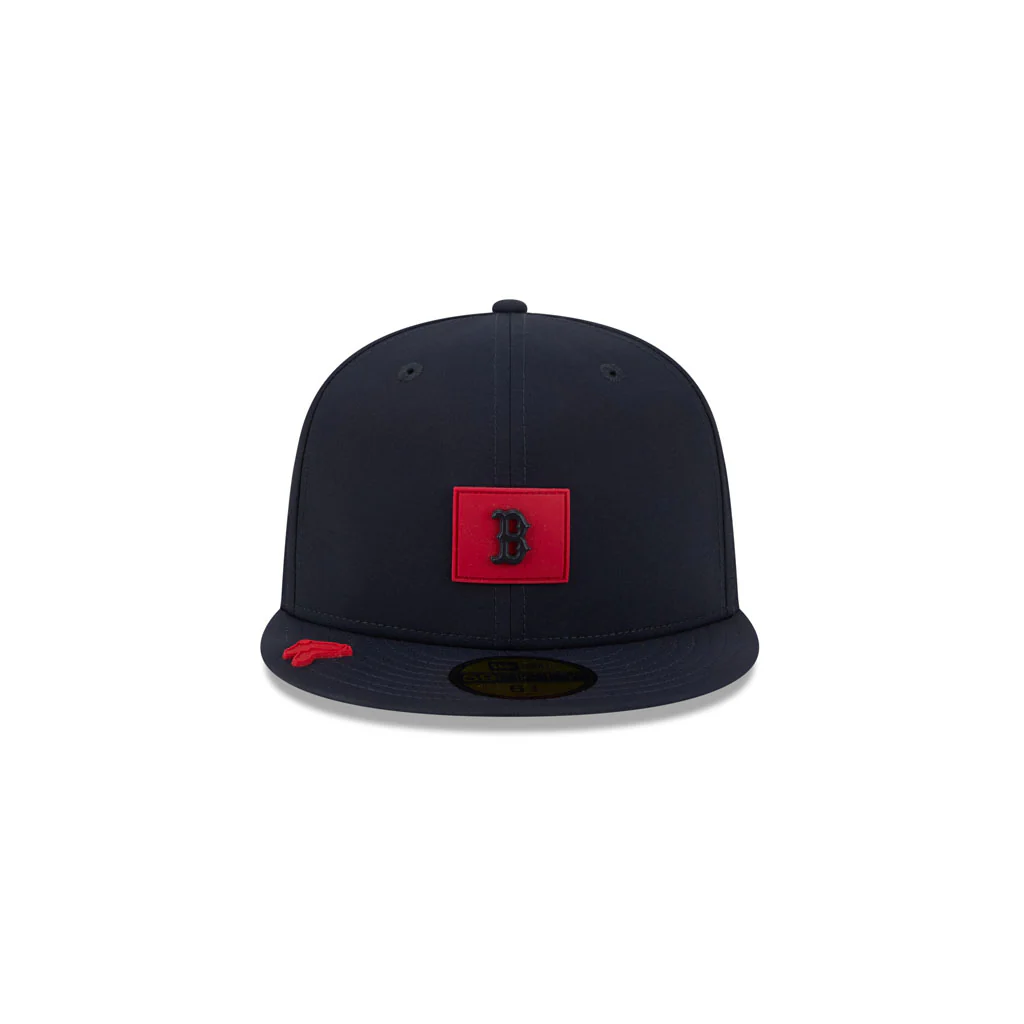 MLB Boston Red Sox New Era 2026 Clubhouse 59FIFTY Fitted Hat - Navy - Image 3