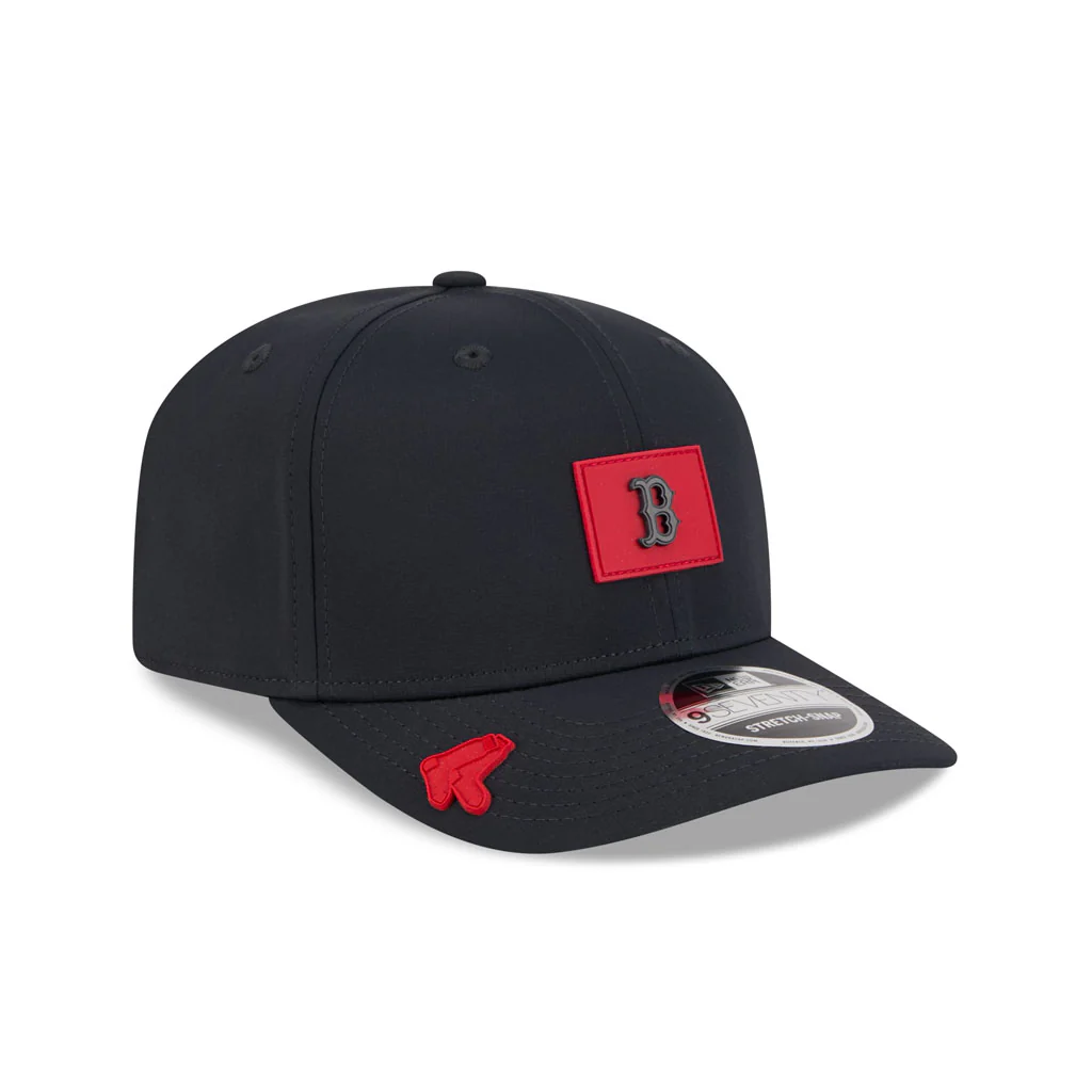 MLB Boston Red Sox New Era 2026 Clubhouse 9SEVENTY Stretch Snap Hat - Navy - Image 2