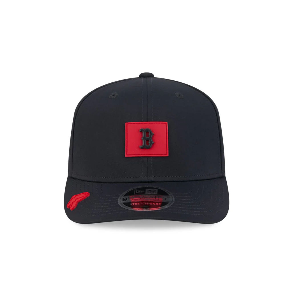 MLB Boston Red Sox New Era 2026 Clubhouse 9SEVENTY Stretch Snap Hat - Navy - Image 3