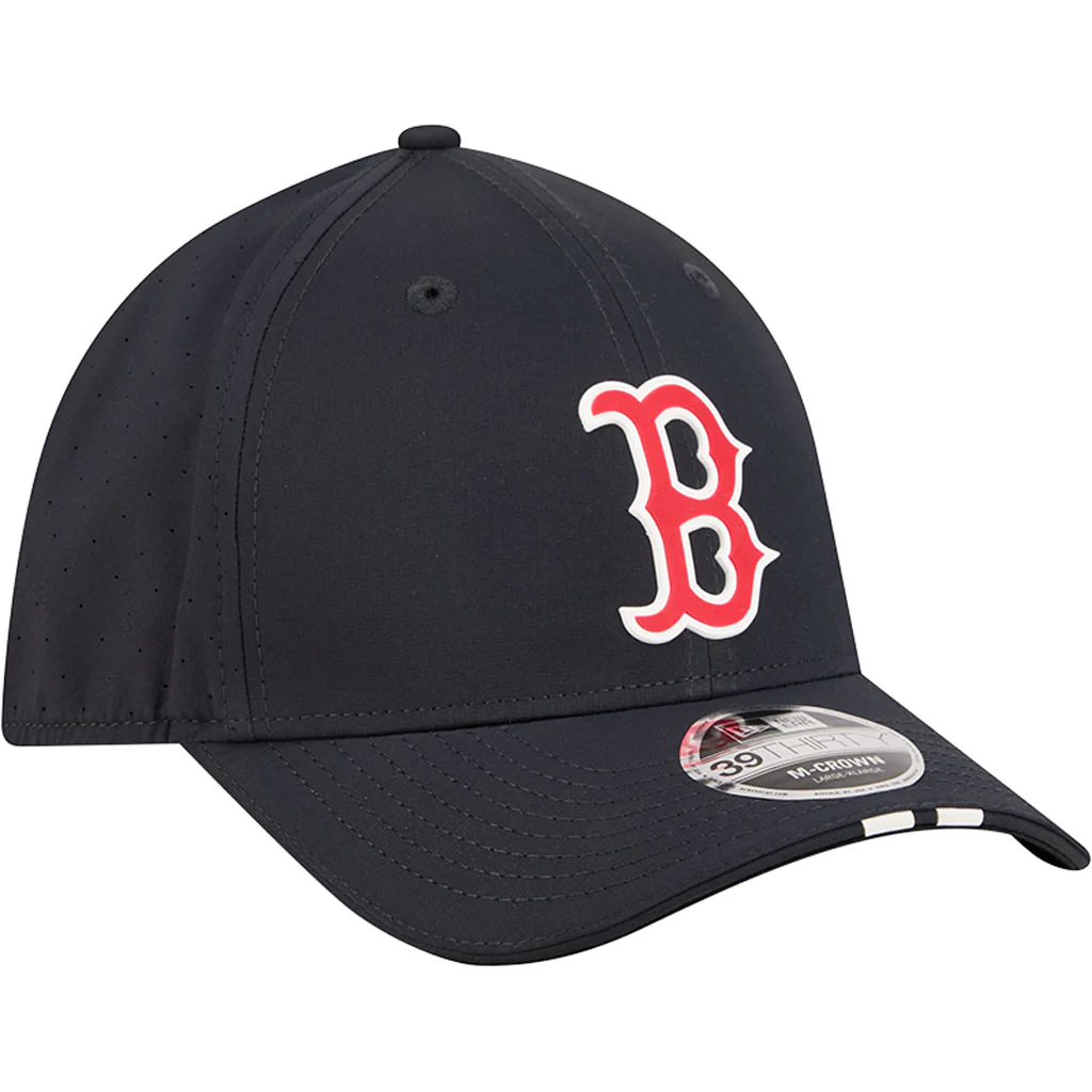MLB Boston Red Sox New Era Assist 39THIRTY M-Cown Flex Fit Hat - Navy - Image 2