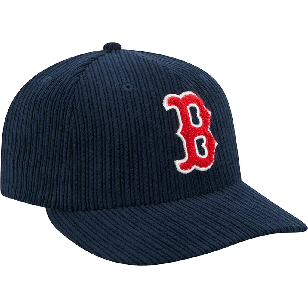 MLB Boston Red Sox New Era Chenille Pop 59FIFTY Fitted Hat - Navy - Image 2