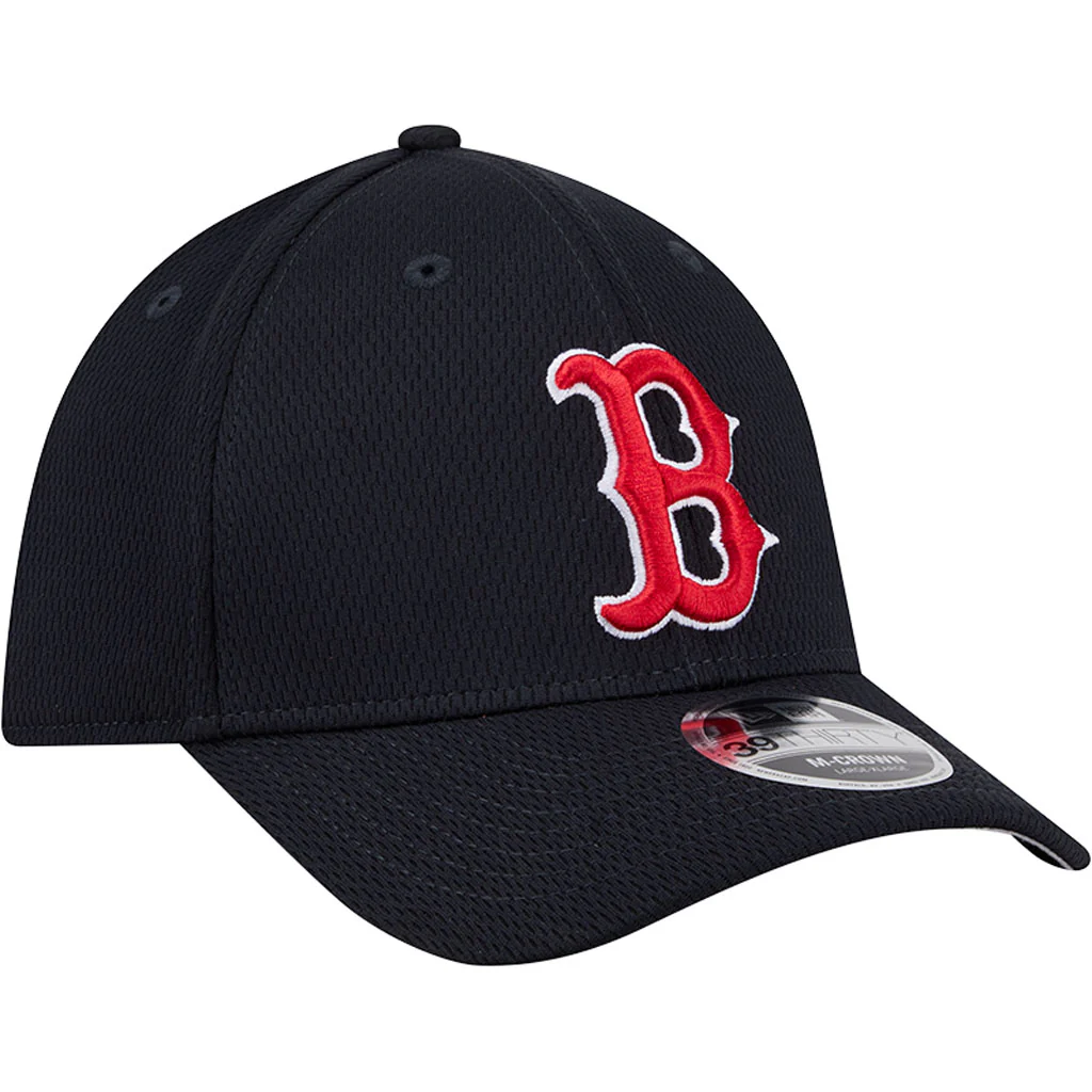 MLB Boston Red Sox New Era Dashed 39THIRTY Flex Fit Hat - Navy - Image 2