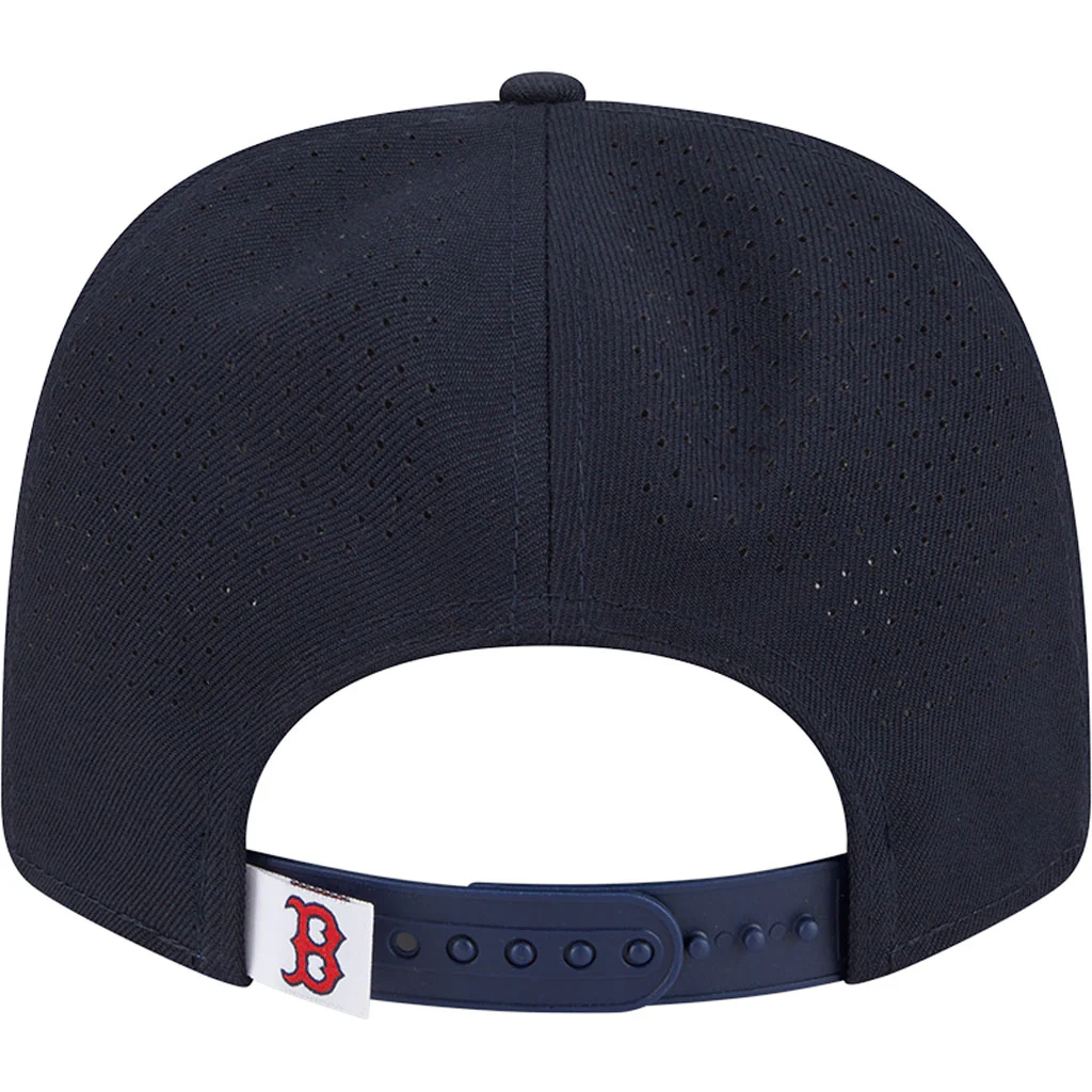 MLB Boston Red Sox New Era Performance 9SEVENTY Stretch Snapback Hat - Navy - Image 6