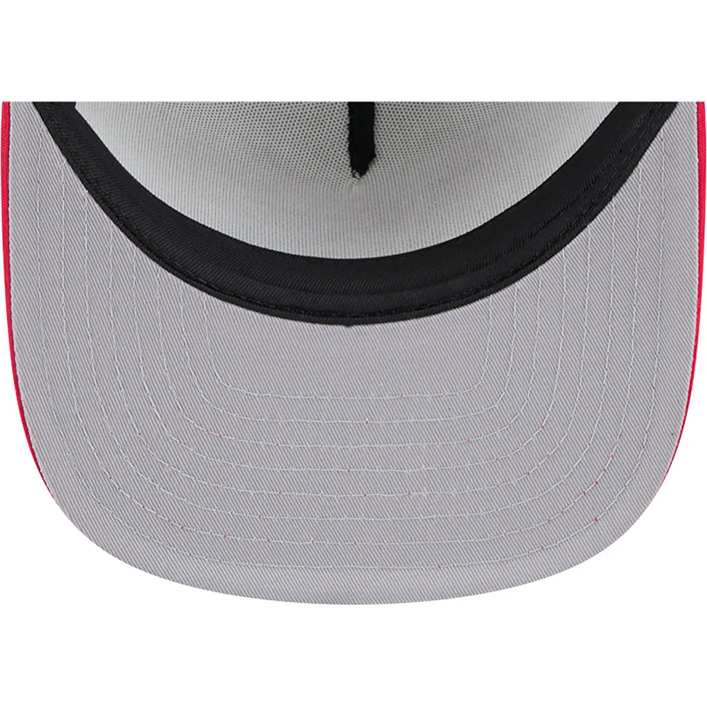 MLB Boston Red Sox New Era Retro Script 9FIFTY A-Frame Snapback Hat - White - Image 5