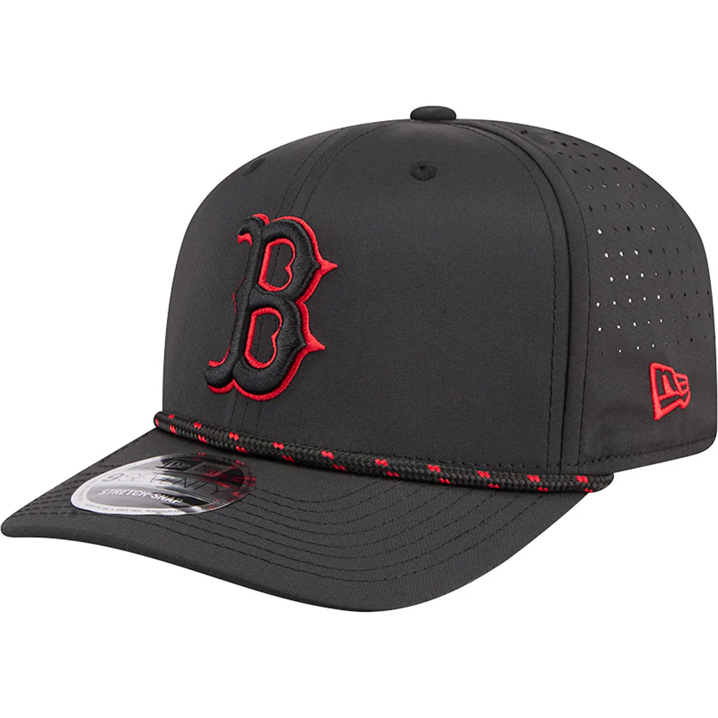 MLB Boston Red Sox New Era Sport 9SEVENTY Stretch Snap Hat - Black