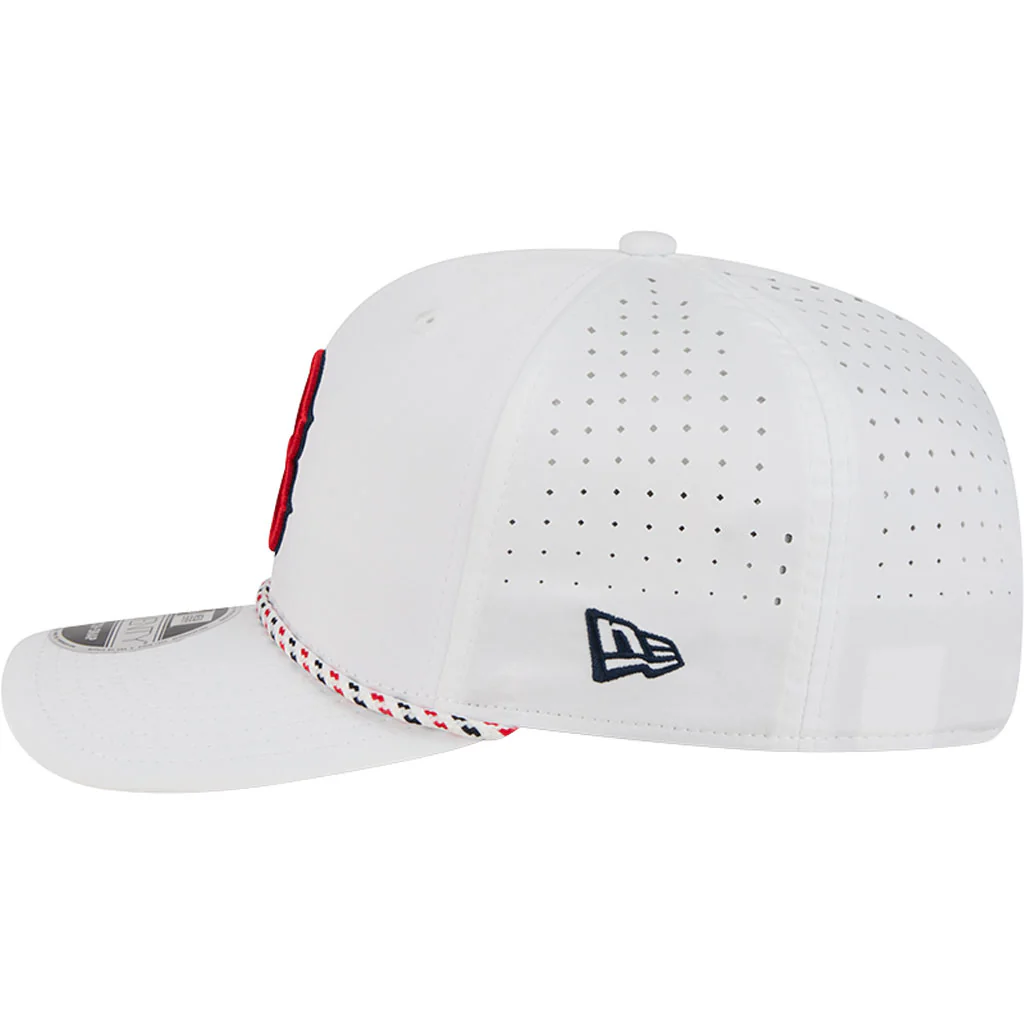 MLB Boston Red Sox New Era Sport 9SEVENTY Stretch Snapback Hat - White - Image 4