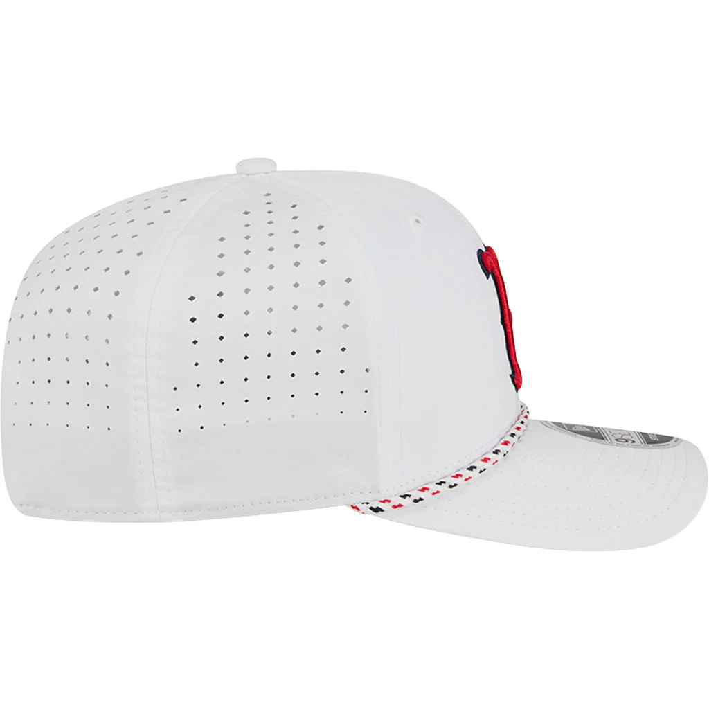 MLB Boston Red Sox New Era Sport 9SEVENTY Stretch Snapback Hat - White - Image 5