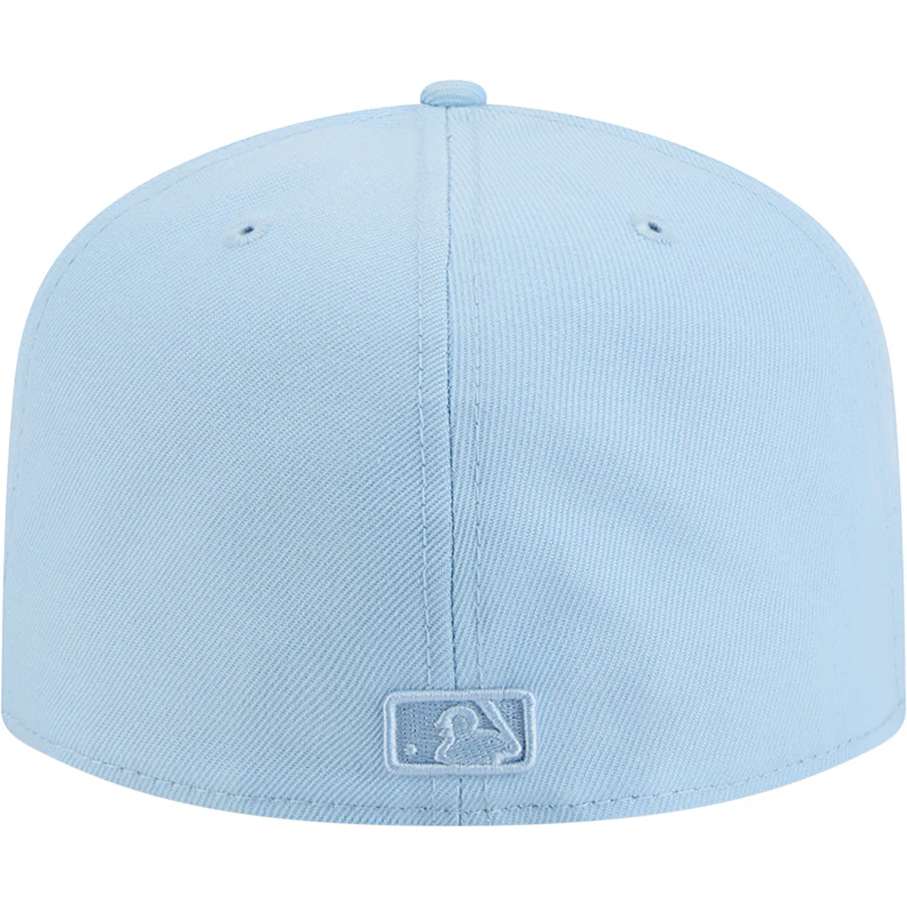 MLB Boston Red Sox New Era Tonal Blue 59FIFTY A-Frame Fitted Hat - Blue - Image 4
