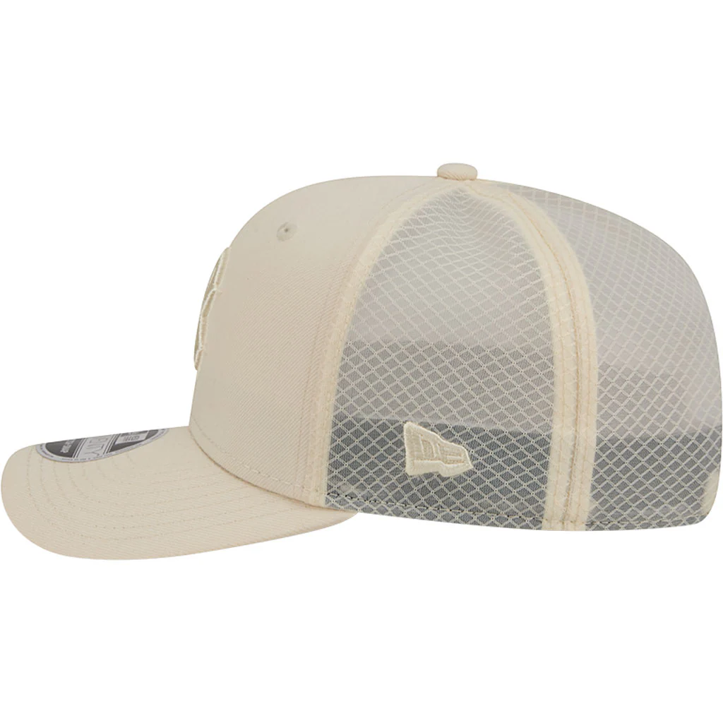 MLB Boston Red Sox New Era Vanilla 9SEVENTY Stretch Snap Hat - Cream - Image 4