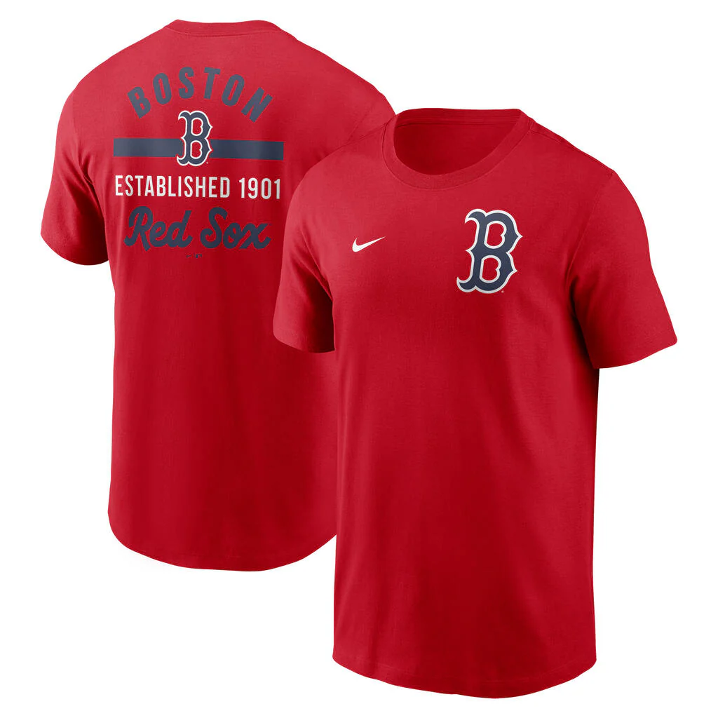 MLB Boston Red Sox Nike 2-Hit Cotton T-Shirt - Red