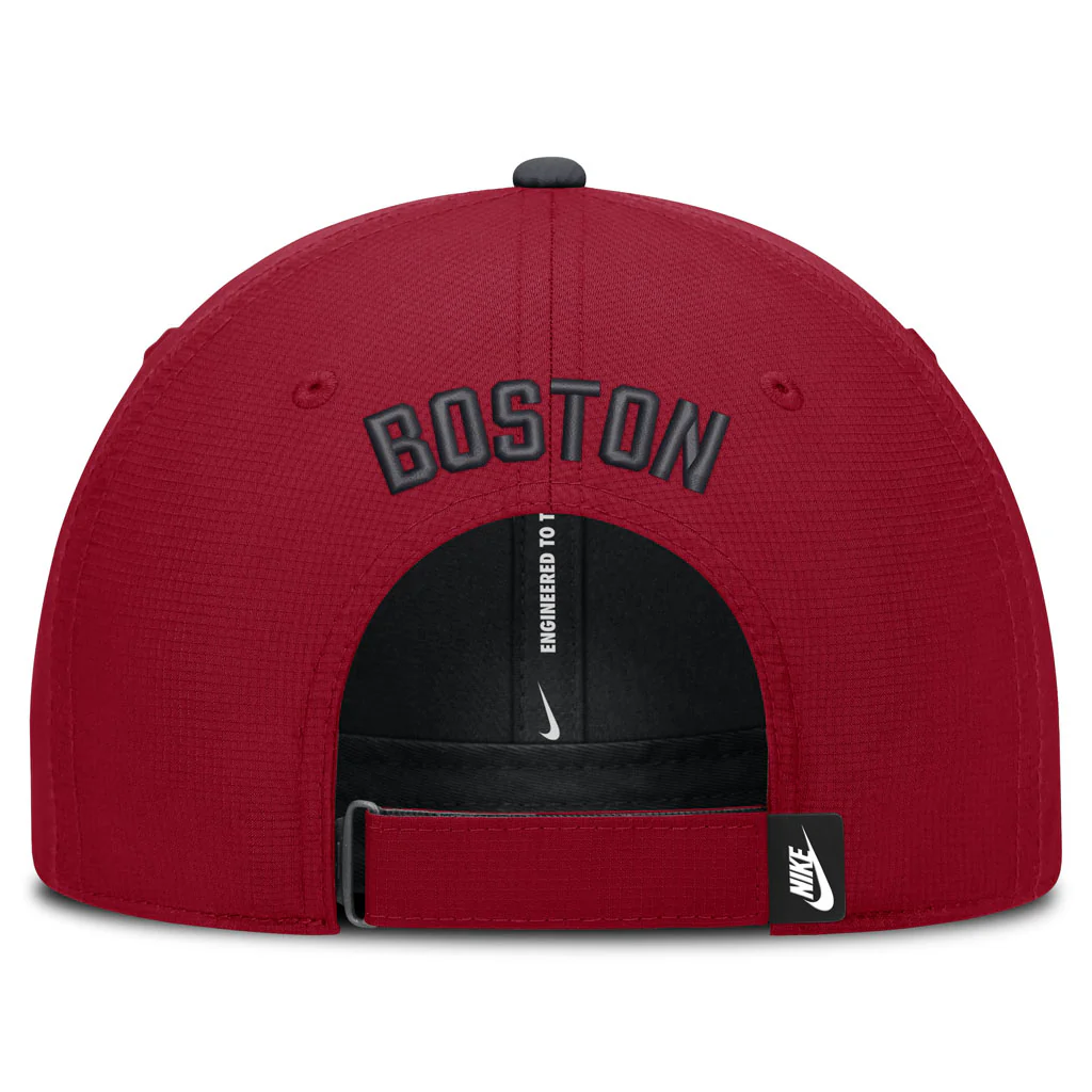 MLB Boston Red Sox Nike Cooperstown Ripstop Adjustable Hat - Red - Image 4