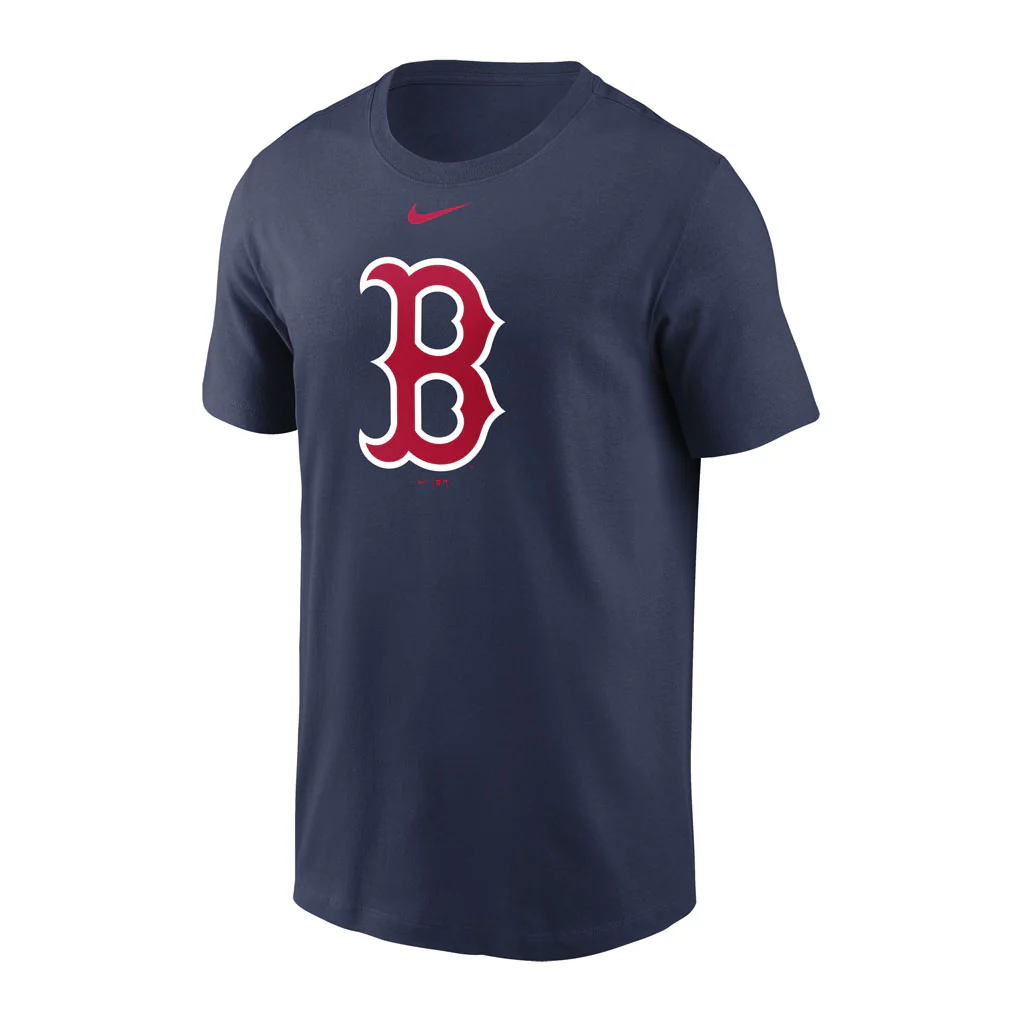 MLB Boston Red Sox Nike Cotton Logo T-Shirt - Navy