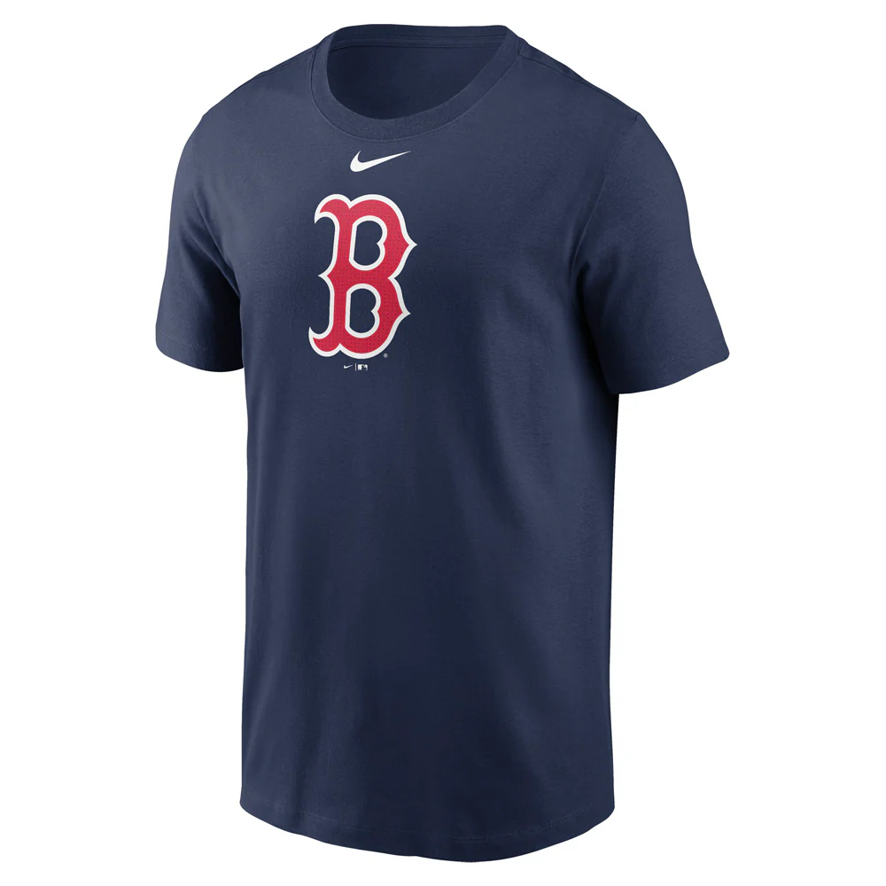 MLB Boston Red Sox Nike FUSE Large Logo T-Shirt - Navy - Image 2