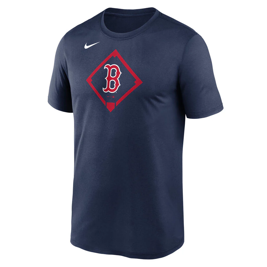 MLB Boston Red Sox Nike Icon Legend T-Shirt - Navy - Image 2