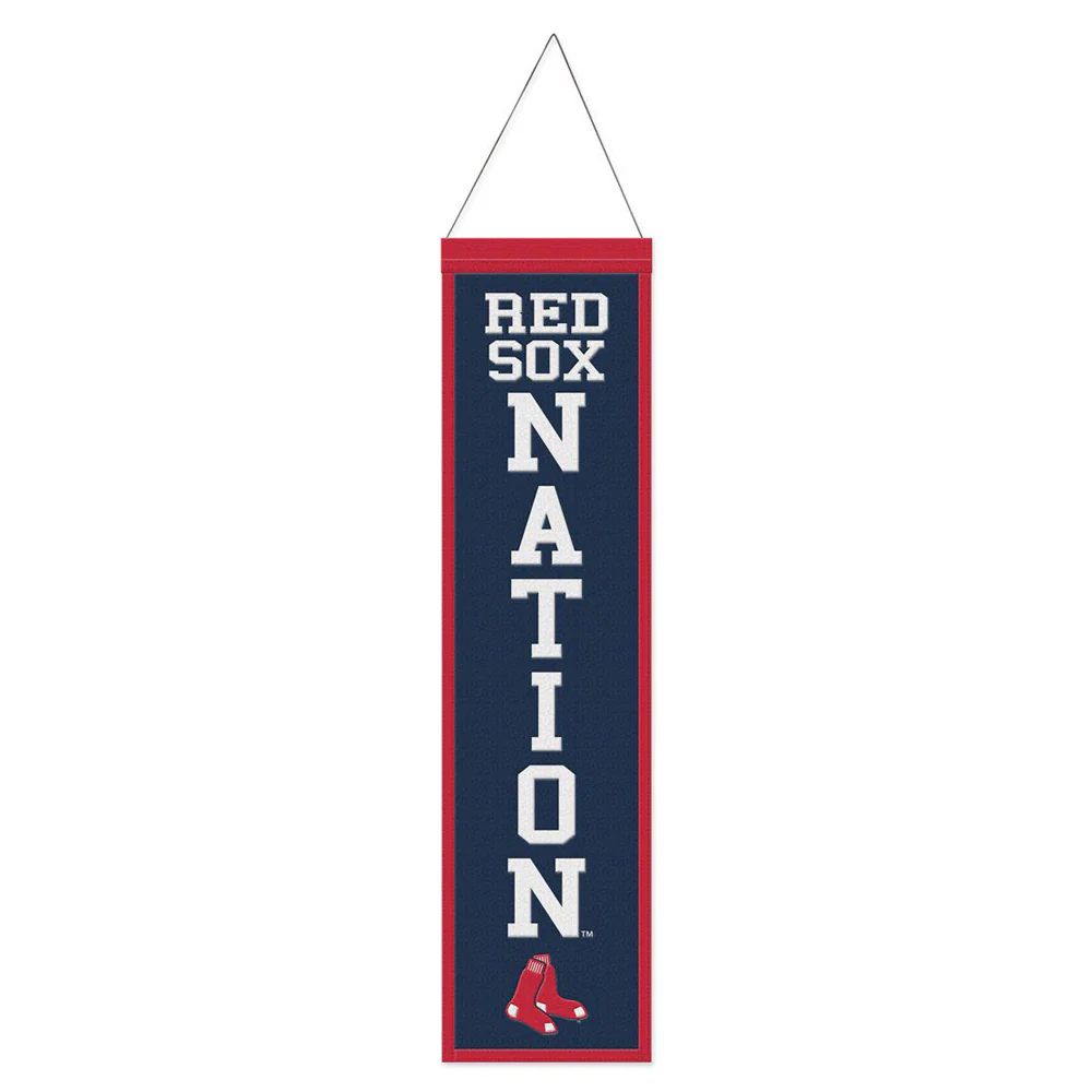 MLB Boston Red Sox WinCraft Slogan Wool Banner