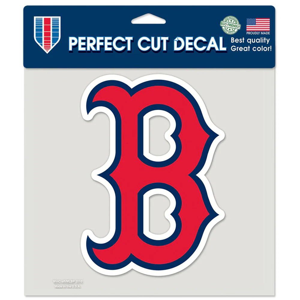 MLB Boston Red Sox WinCraft 8" x 8" Logo Decal