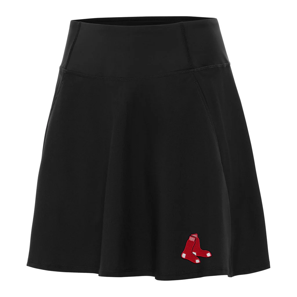 MLB Boston Red Sox Women's Antigua Chip Skort - Black