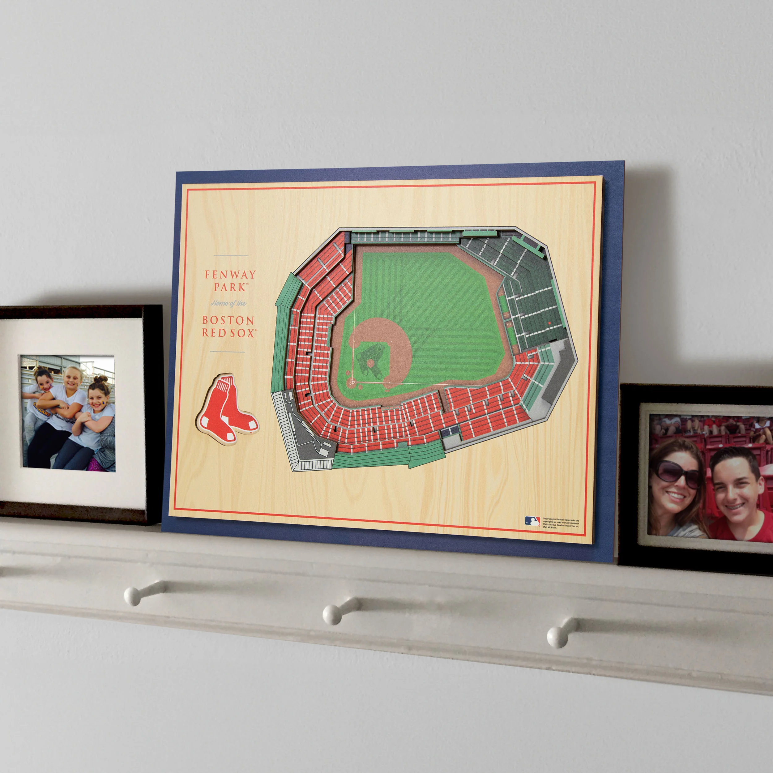 MLB Boston Red Sox You the Fan 5-Layer 3D Stadium View Wall Art - Image 2