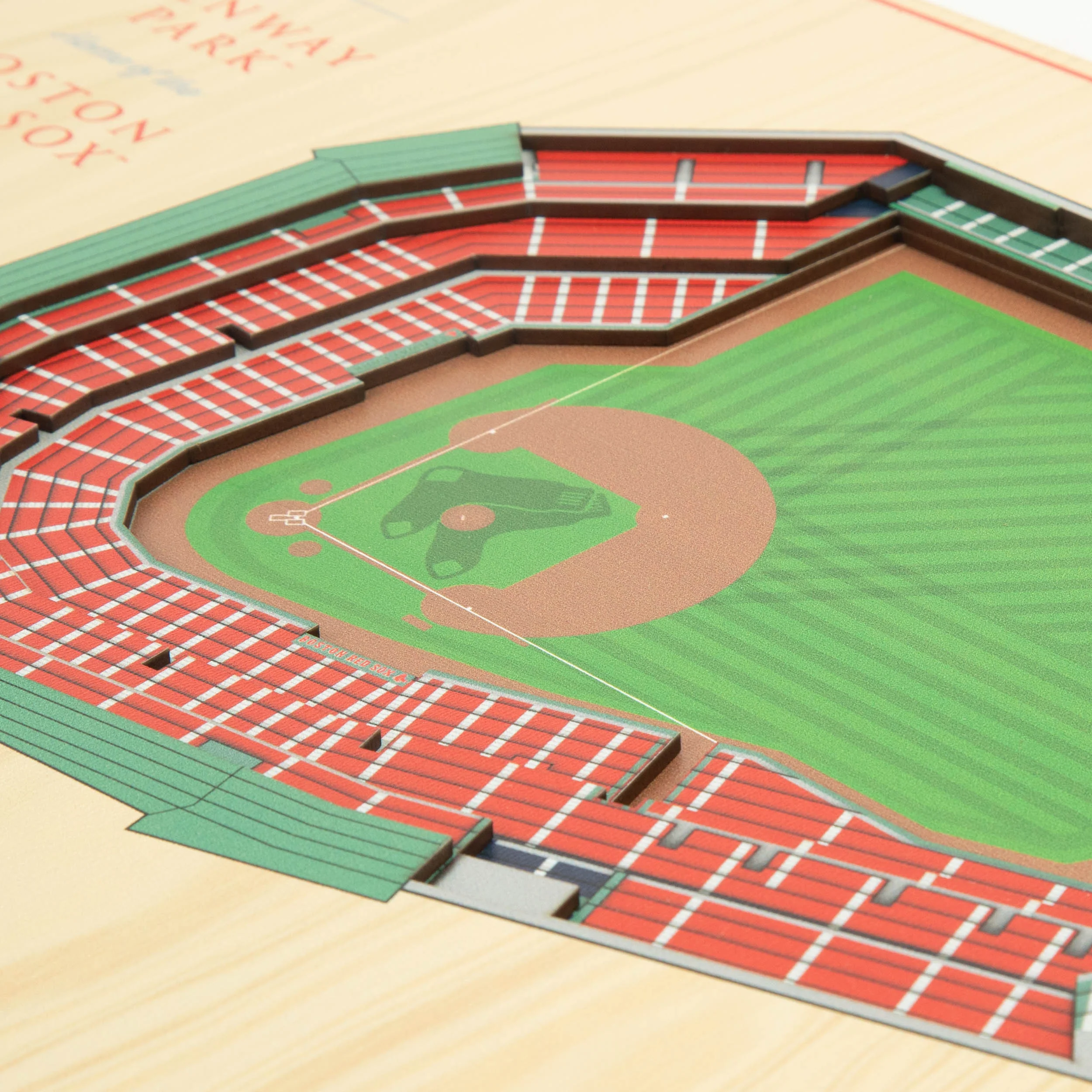 MLB Boston Red Sox You the Fan 5-Layer 3D Stadium View Wall Art - Image 3