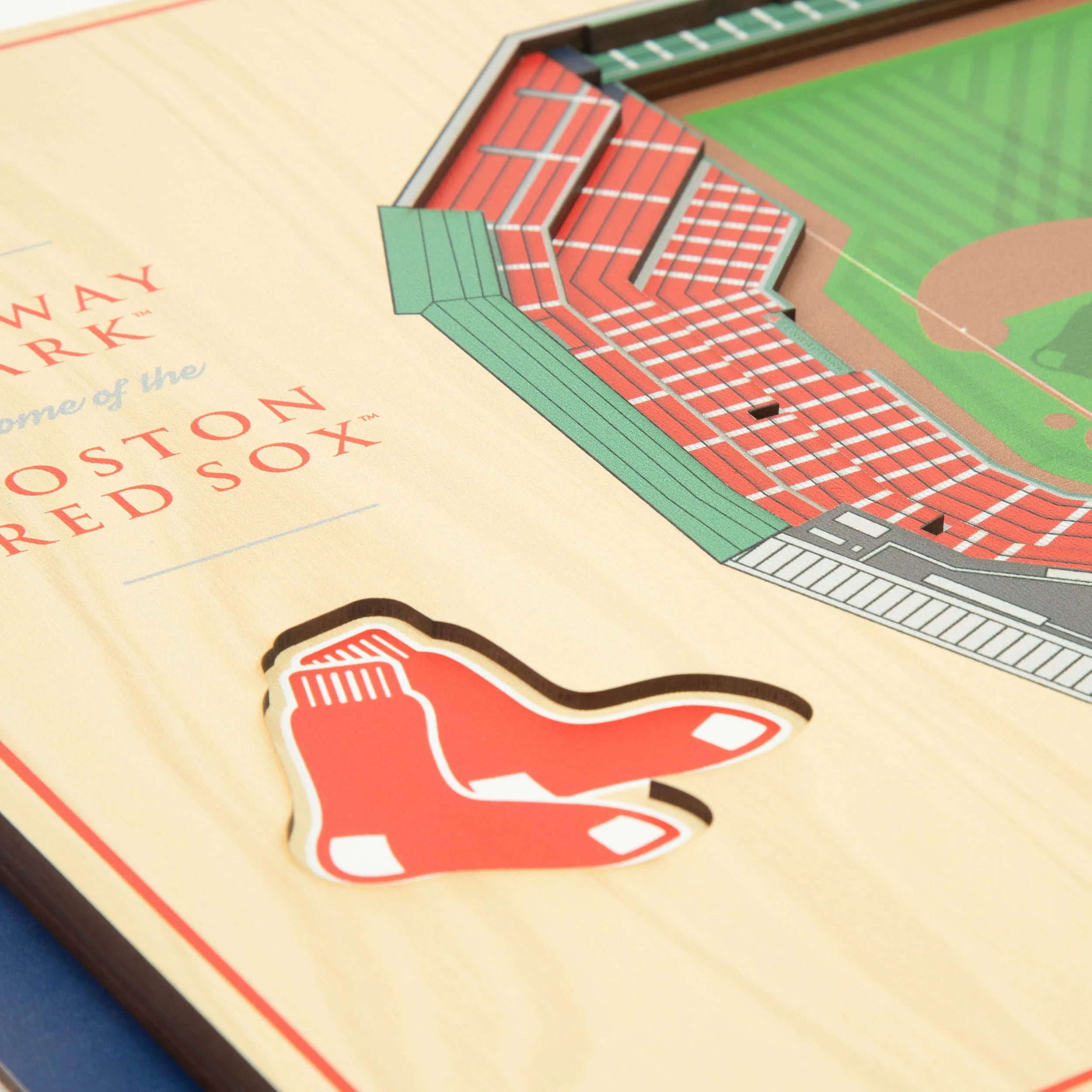 MLB Boston Red Sox You the Fan 5-Layer 3D Stadium View Wall Art - Image 4