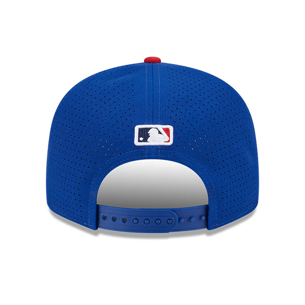 MLB Chicago Cubs New Era 2025 All Star Game Workout 9FIFTY Split Panel Snapback Hat - Blue - Image 4