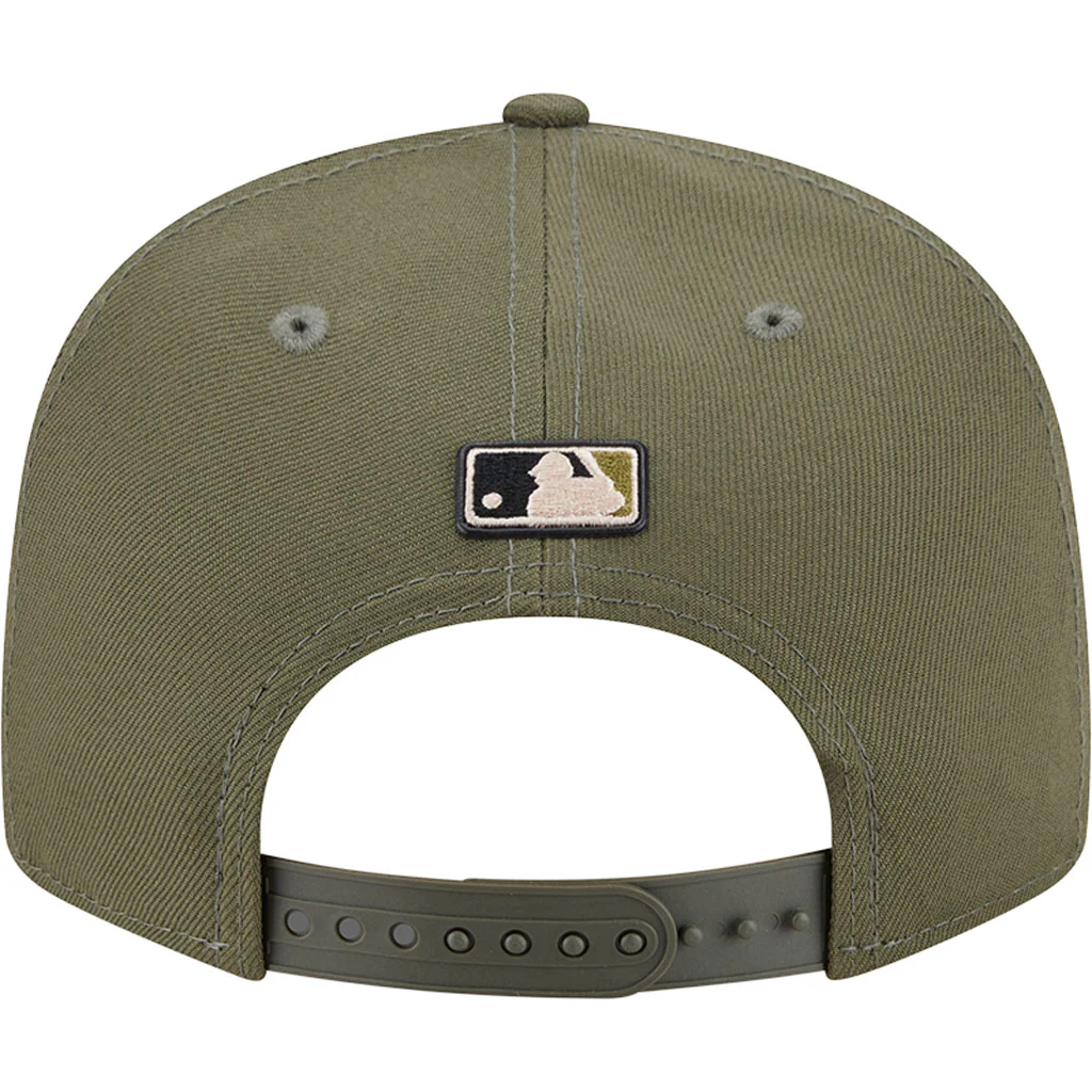 MLB Chicago Cubs New Era 2026 Armed Forces Day 9FIFTY Snapback Hat - Green - Image 6