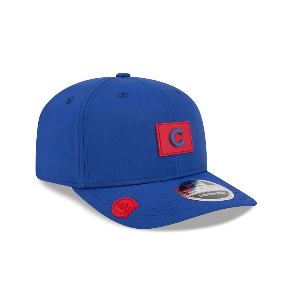 MLB Chicago Cubs New Era 2026 Clubhouse 9SEVENTY Stretch Snap Hat - Blue - Image 2