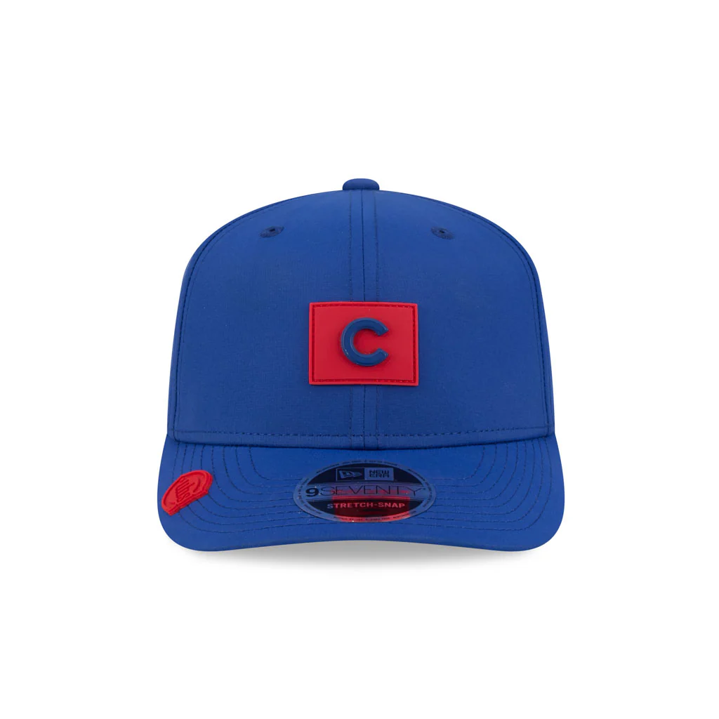 MLB Chicago Cubs New Era 2026 Clubhouse 9SEVENTY Stretch Snap Hat - Blue - Image 3