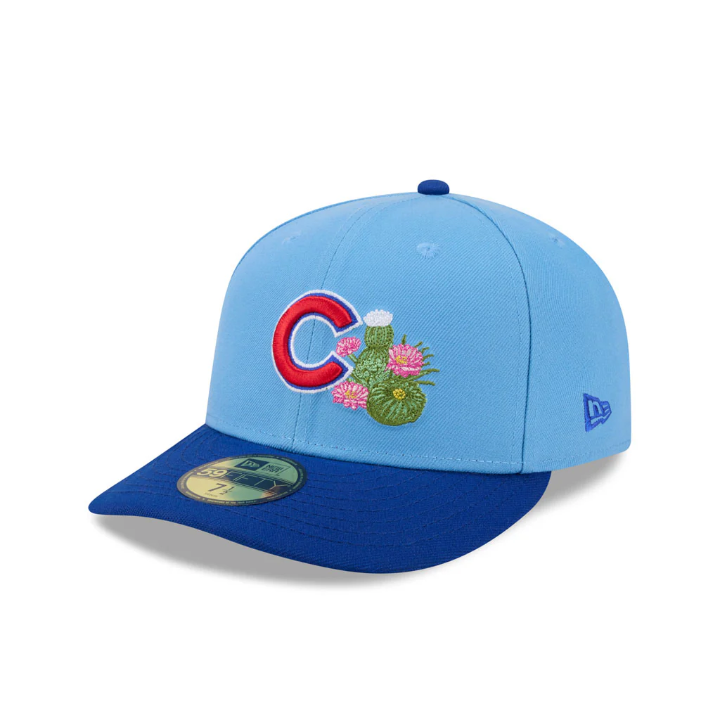 MLB Chicago Cubs New Era 2026 Spring Training 59FIFTY Fitted Hat - Light blue