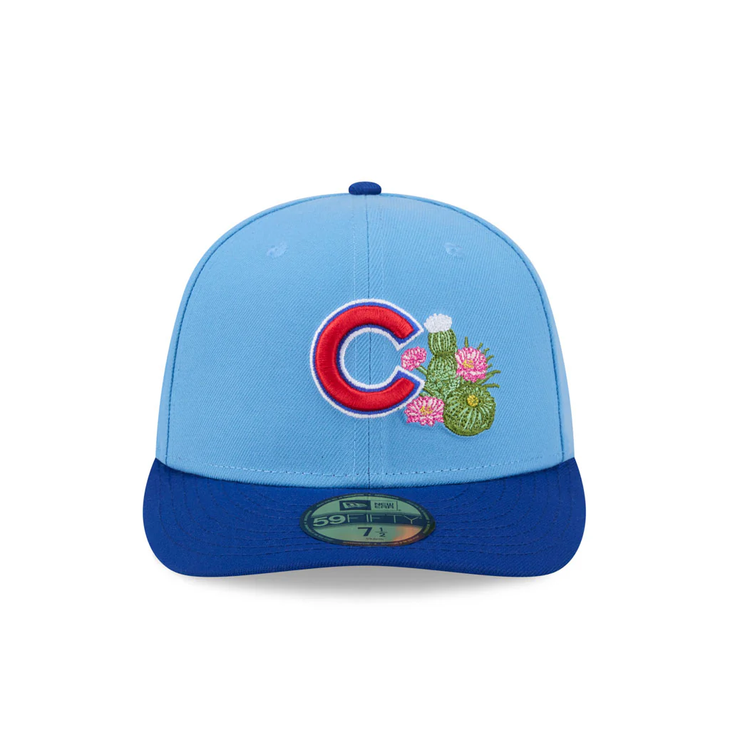 MLB Chicago Cubs New Era 2026 Spring Training 59FIFTY Fitted Hat - Light blue - Image 3