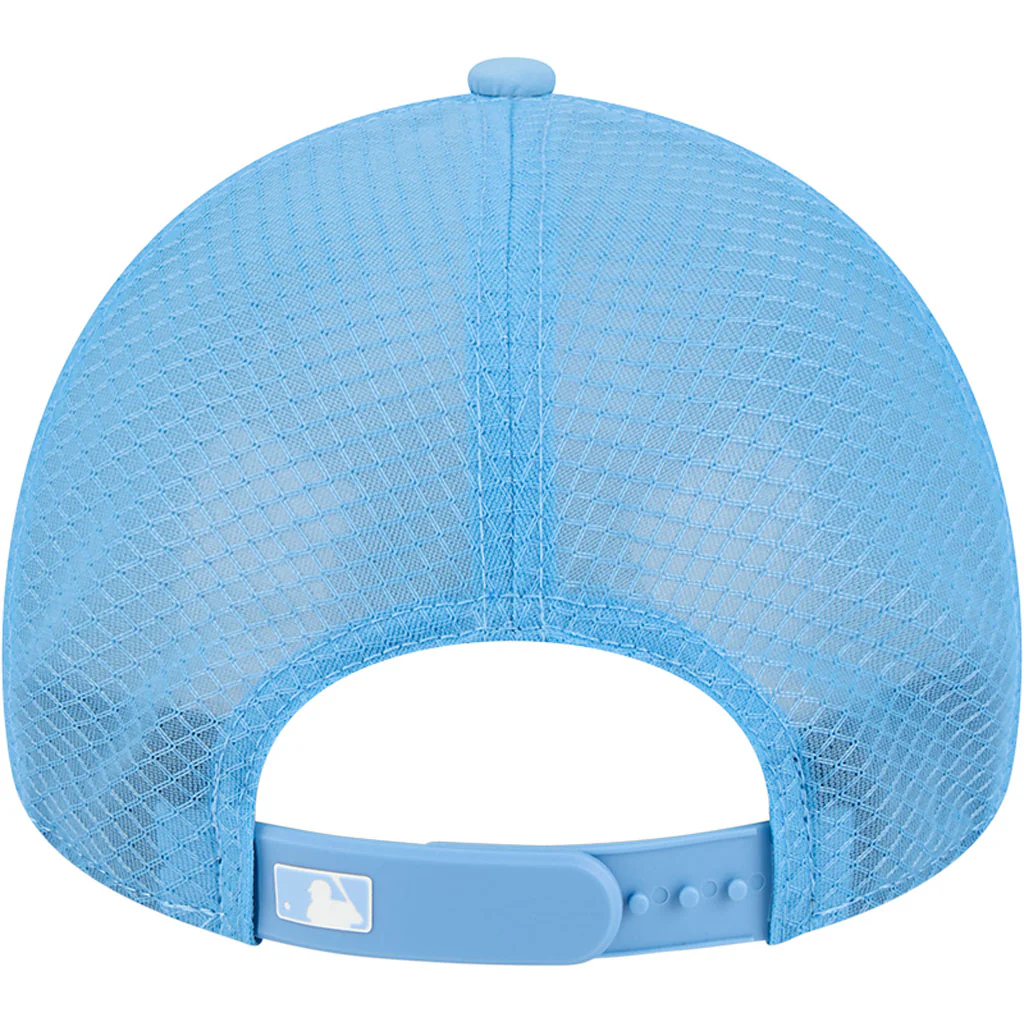 MLB Chicago Cubs New Era Batting Practice Apex 9FORTY Snapback Hat - Light blue - Image 6