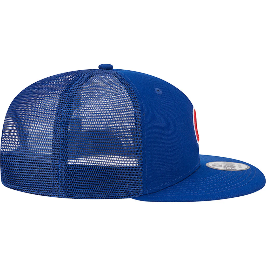 MLB Chicago Cubs New Era OTC Trucker 9FIFTY Snapback Hat - Blue - Image 5
