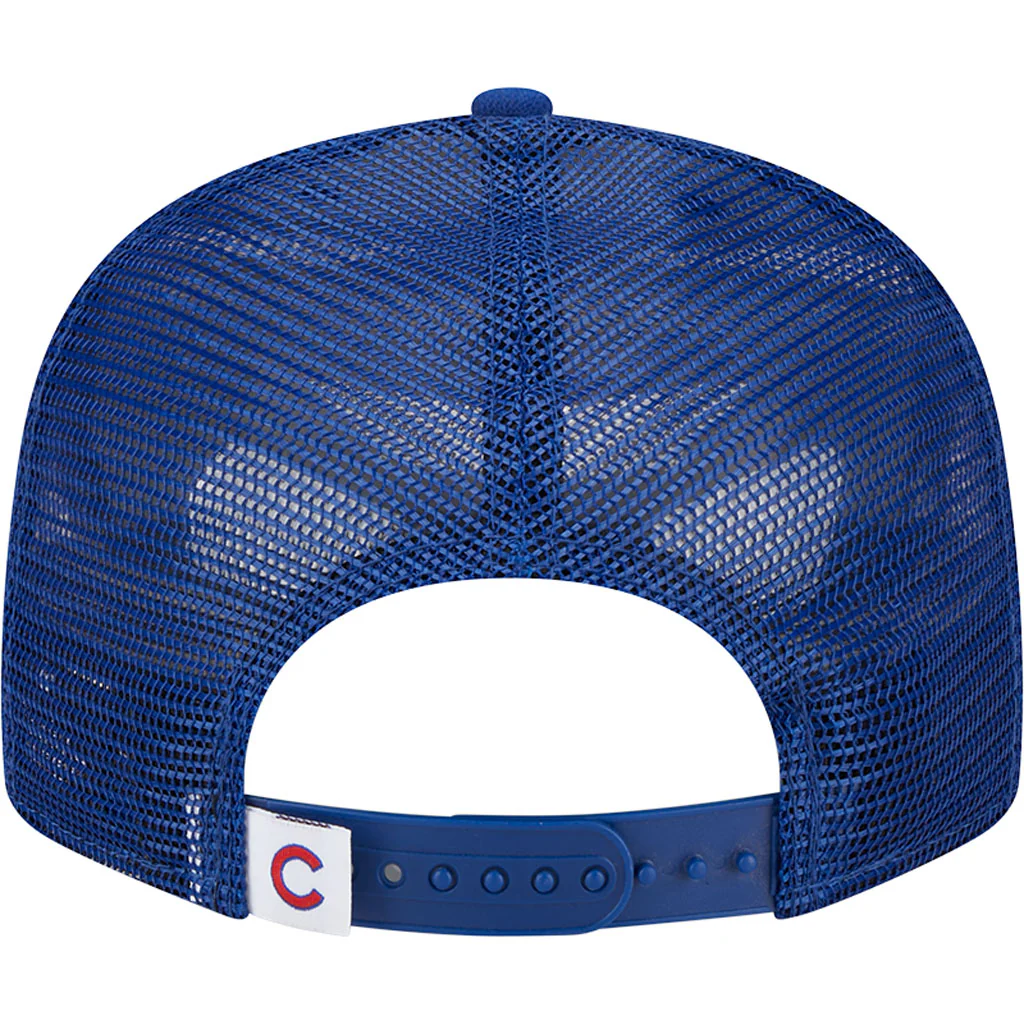 MLB Chicago Cubs New Era OTC Trucker 9FIFTY Snapback Hat - Blue - Image 6