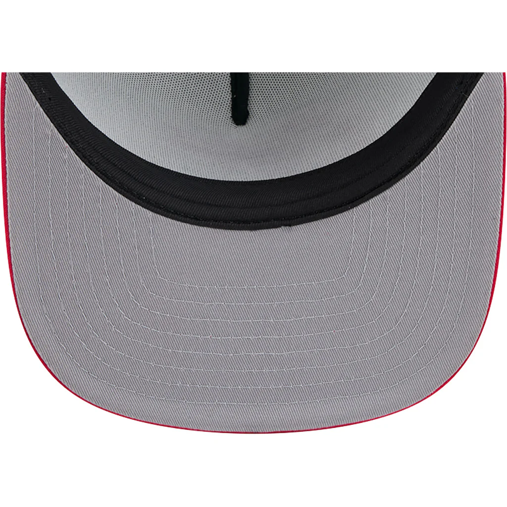 MLB Chicago Cubs New Era Retro Script 9FIFTY A-Frame Snapback Hat - White - Image 5