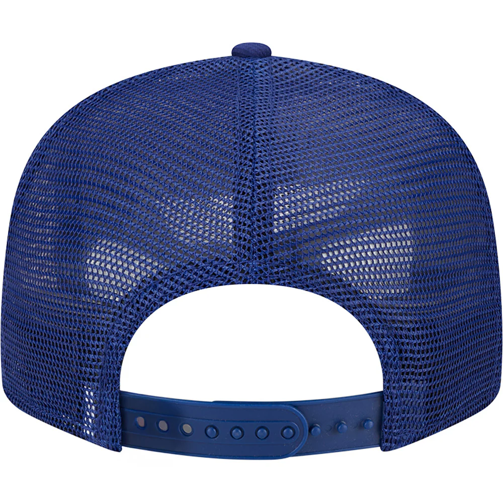 MLB Chicago Cubs New Era Shadowline 9FIFTY Snapback Trucker Hat - Blue - Image 3