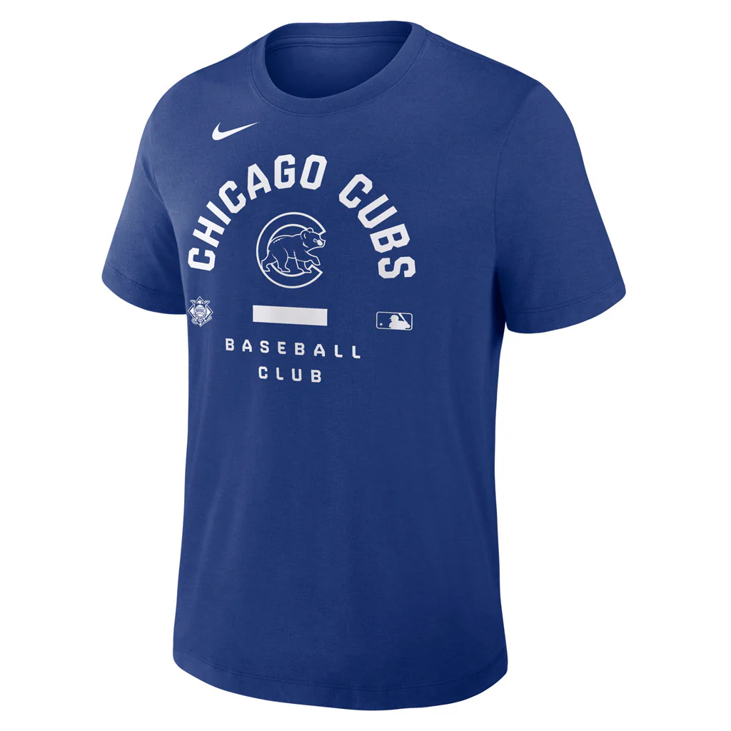 MLB Chicago Cubs Nike 2026 Early Work T-Shirt - Blue - Image 2