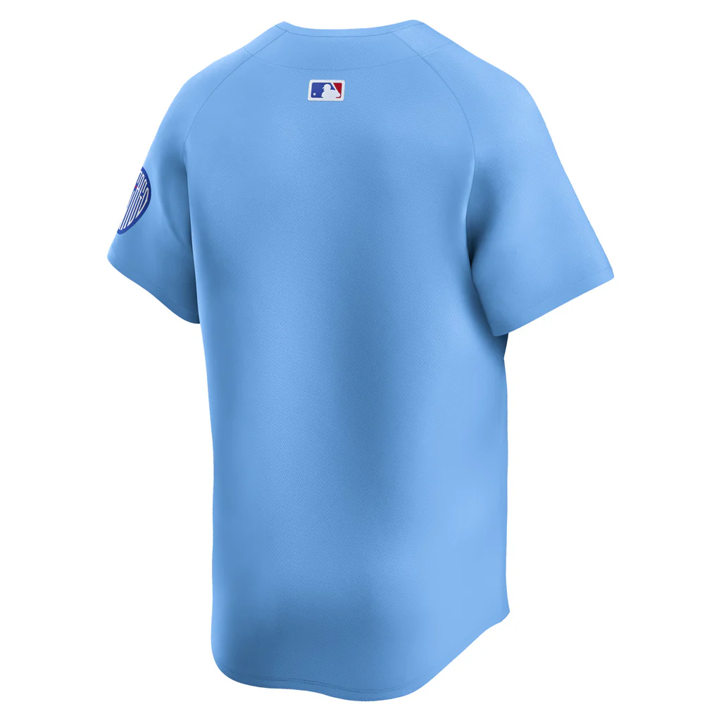 MLB Chicago Cubs Nike Alternate Limited Jersey - Blue - Image 3
