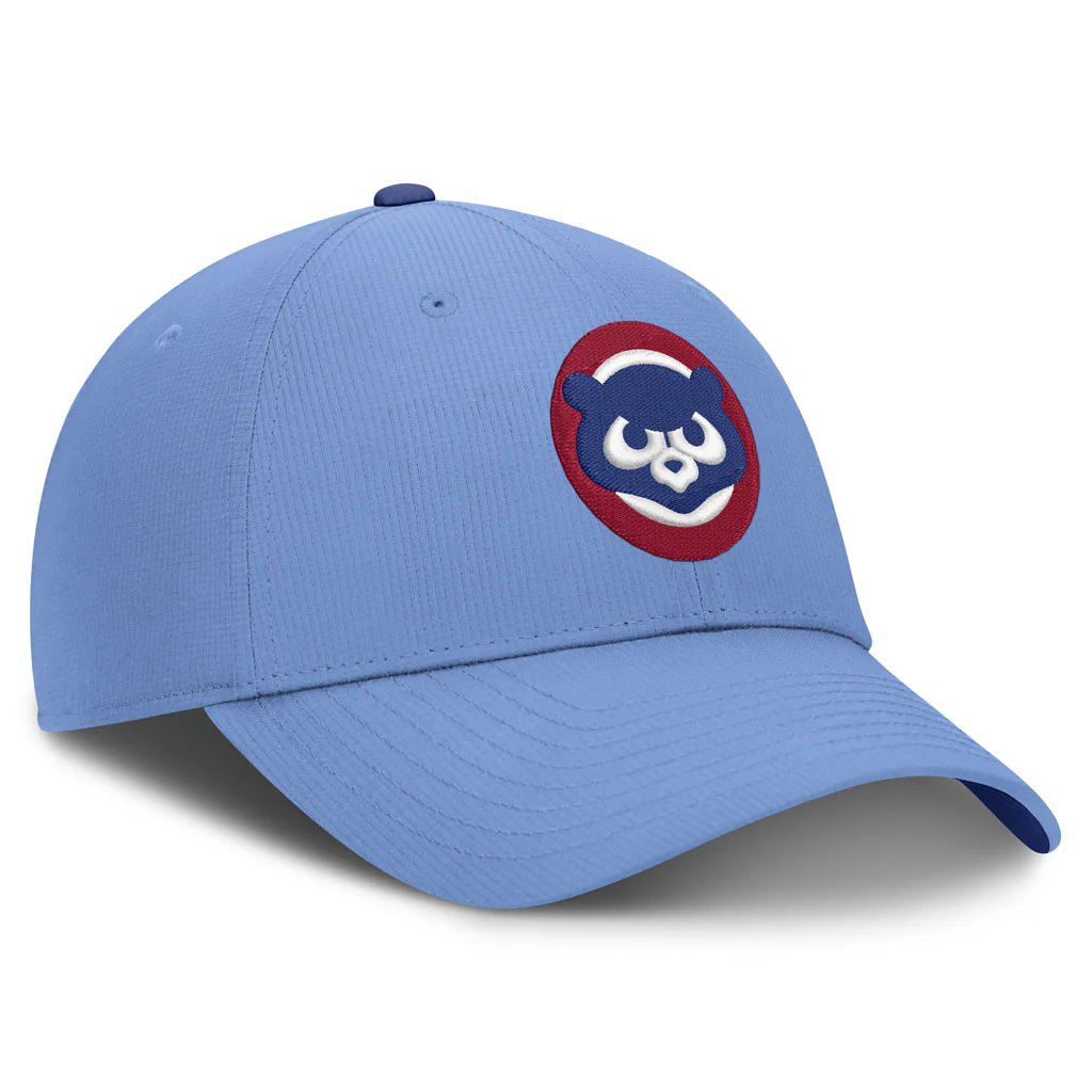 MLB Chicago Cubs Nike Cooperstown Ripstop Adjustable Hat - Light blue - Image 2