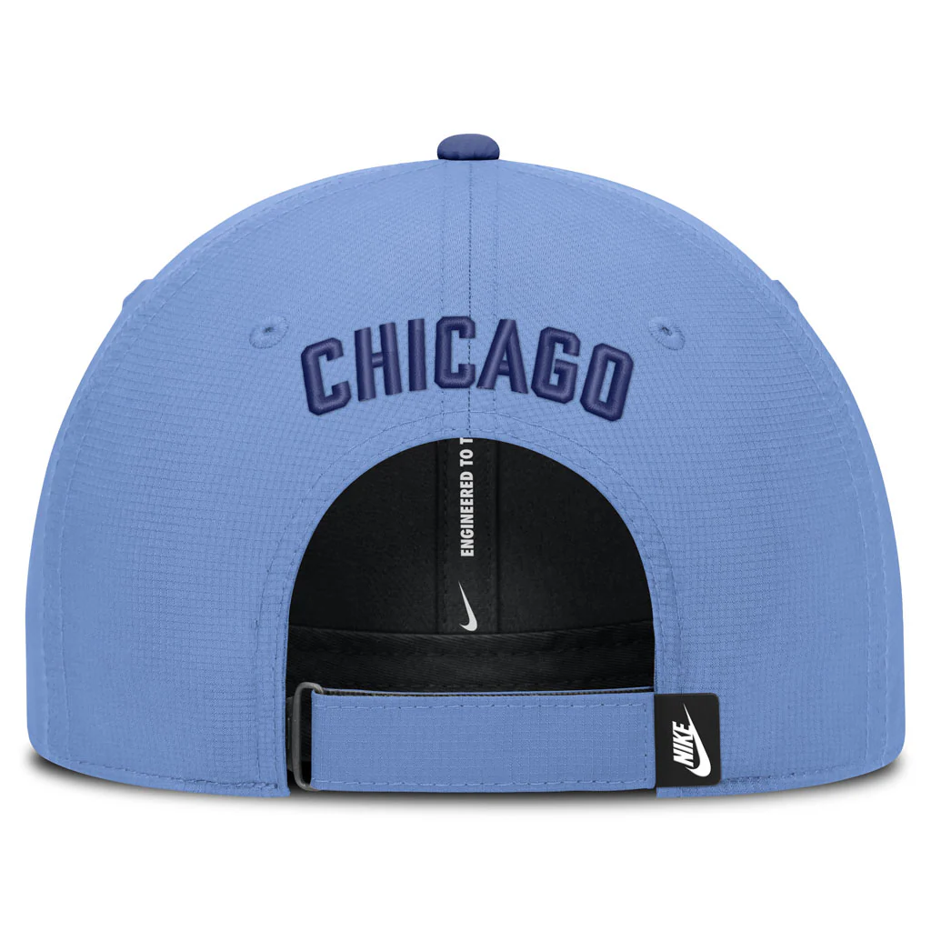MLB Chicago Cubs Nike Cooperstown Ripstop Adjustable Hat - Light blue - Image 4