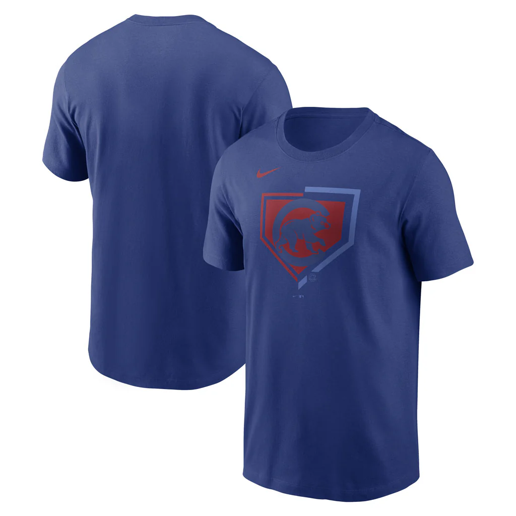 MLB Chicago Cubs Nike Icon Cotton T-Shirt - Blue