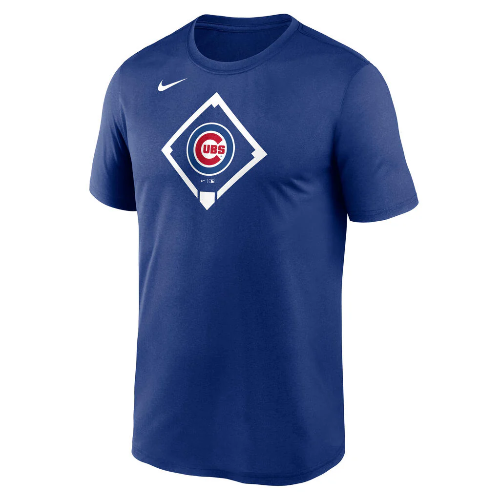 MLB Chicago Cubs Nike Icon Legend T-Shirt - Blue - Image 2