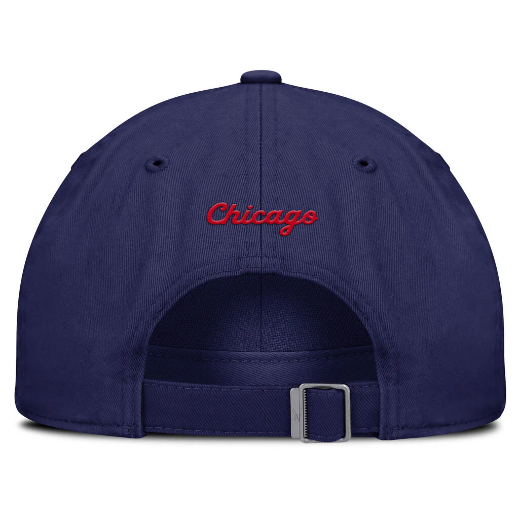 MLB Chicago Cubs Nike Tonal Slouch Adjustable Hat - Blue - Image 4