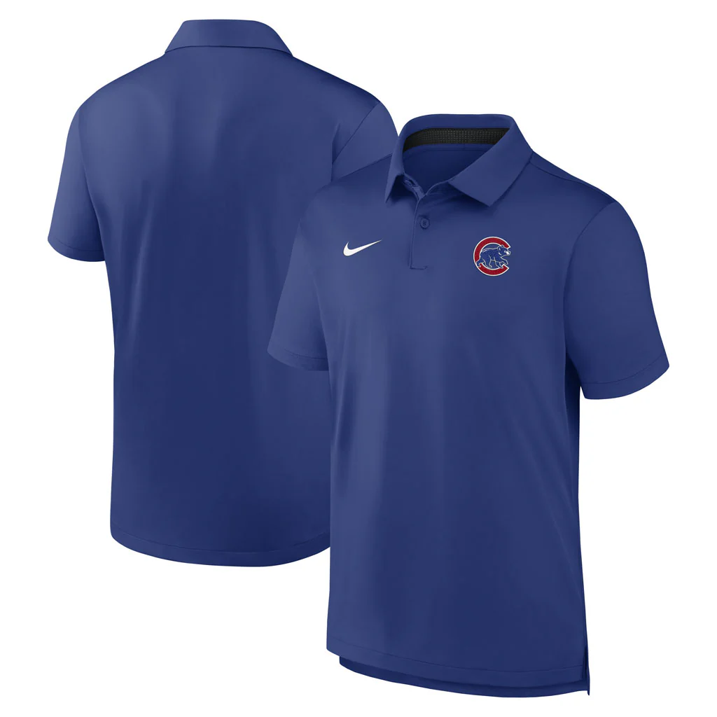 MLB Chicago Cubs Nike Tour Polo - Blue