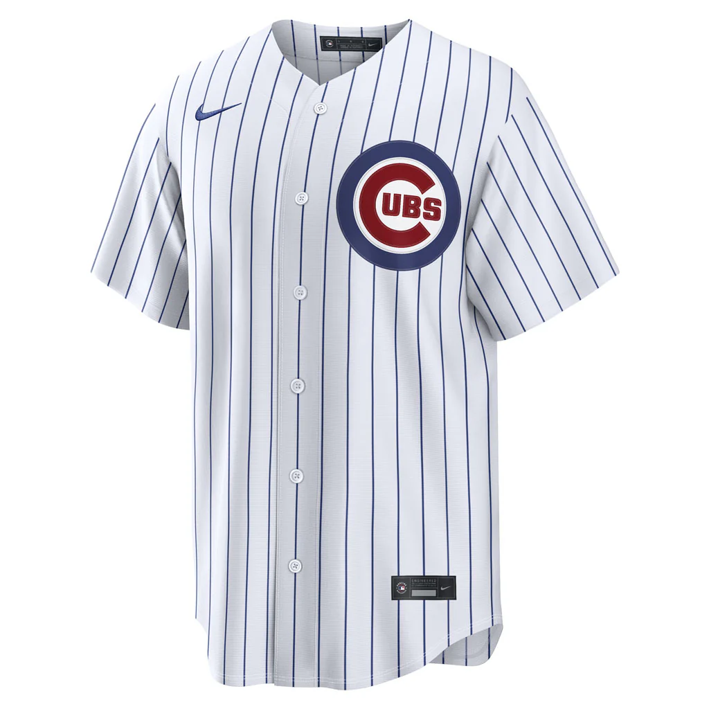 MLB Chicago Cubs Pete Crow-Armstrong Nike Home Replica Jersey - White - Image 2