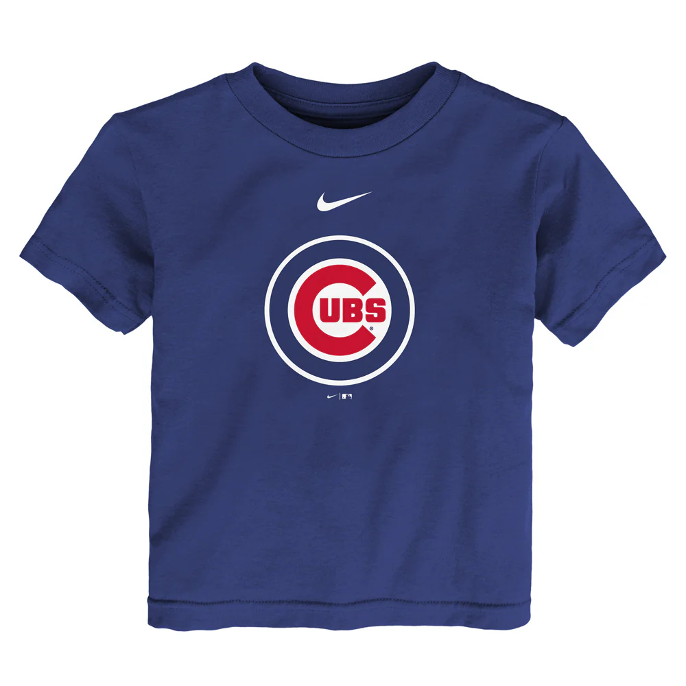 MLB Chicago Cubs Toddler Nike Large Logo T-Shirt - Blue